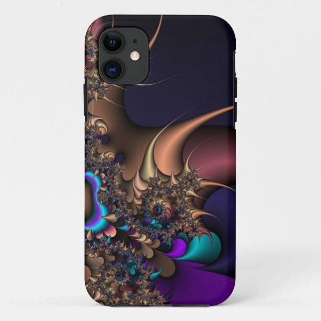 Funda De Case-Mate Para iPhone Caracol de color (Reverso)