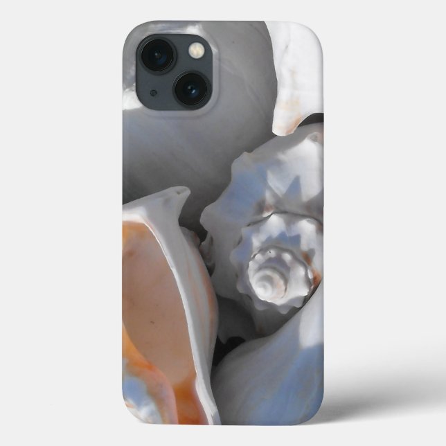 Funda De Case-Mate Para iPhone Caracoles de cerca (Reverso)
