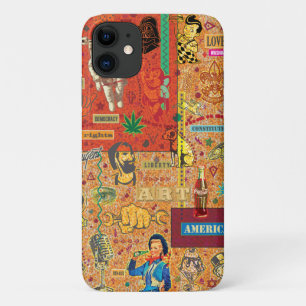 Funda Para iPhone 11 Carácter Collage-1 estuche para iPhone / iPad