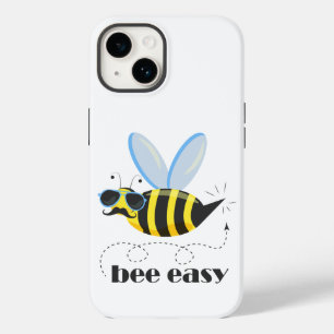 Funda Para iPhone 14 De Case-Mate Carácter de abeja con gafas de sol bigote Bee Fáci