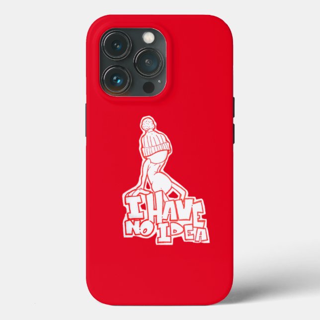 Funda De Case-Mate Para iPhone Carácter despistado (Reverso )
