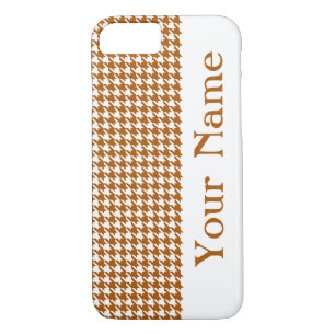 title_seo2 Caramel Modern Houndstoth con nombre