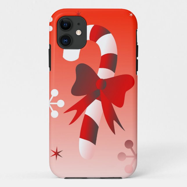 Funda De Case-Mate Para iPhone Caramelo retro (Reverso)