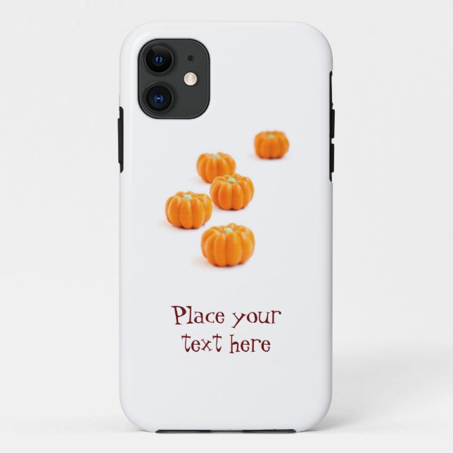 Funda De Case-Mate Para iPhone Caramelos de calabaza de Halloween (Reverso)