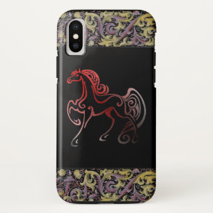 Funda Para iPhone X Caras de caballo