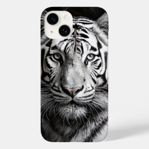 Funda Para iPhone 14 De Case-Mate Carbón de tigre blanco