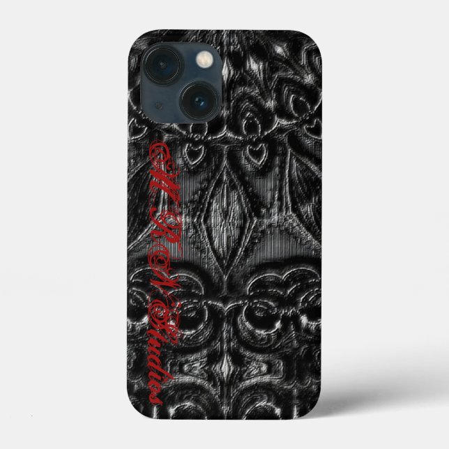 Funda De Case-Mate Para iPhone Carbón Mandala (Reverso )