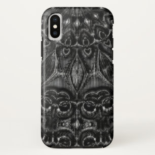 Funda Para iPhone X Carbón Mandala