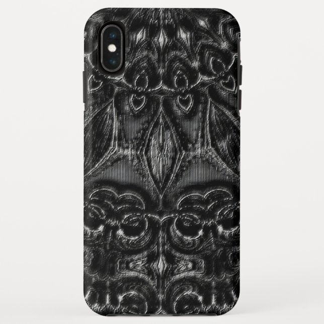 Funda De Case-Mate Para iPhone Carbón Mandala (Reverso)