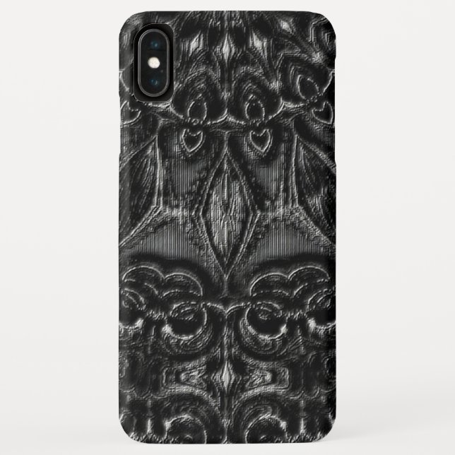 Funda De Case-Mate Para iPhone Carbón Mandala (Reverso)