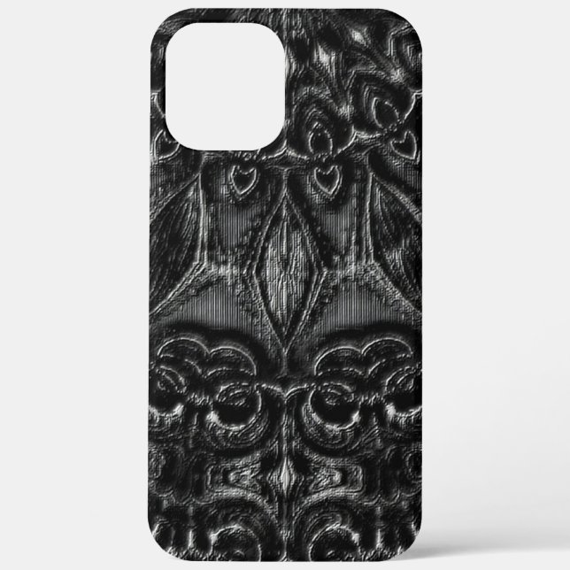 Funda De Case-Mate Para iPhone Carbón Mandala (Reverso )