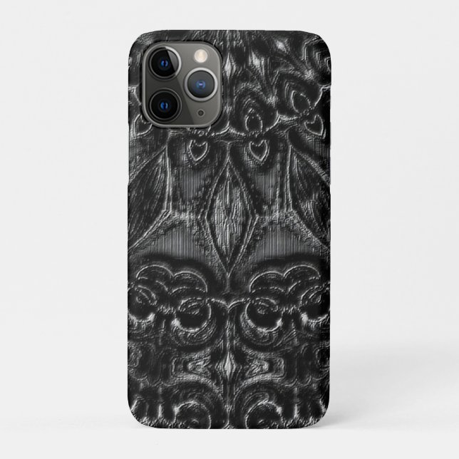 Funda De Case-Mate Para iPhone Carbón Mandala (Reverso)