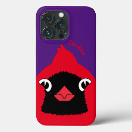 Funda Para iPhone 13 Pro Cardenal audaz