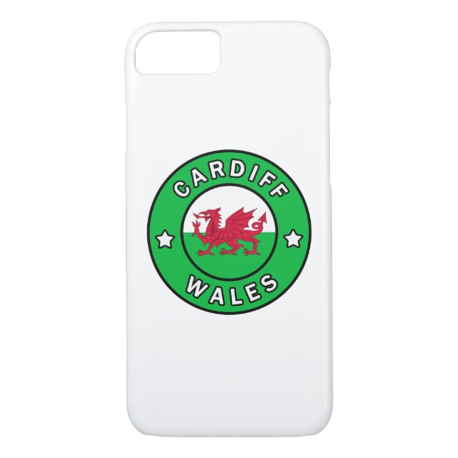 Funda De Case-Mate Para iPhone Cardiff Wales (Reverso)