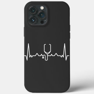 Funda Para iPhone 13 Pro Max Cardiólogo con ECG