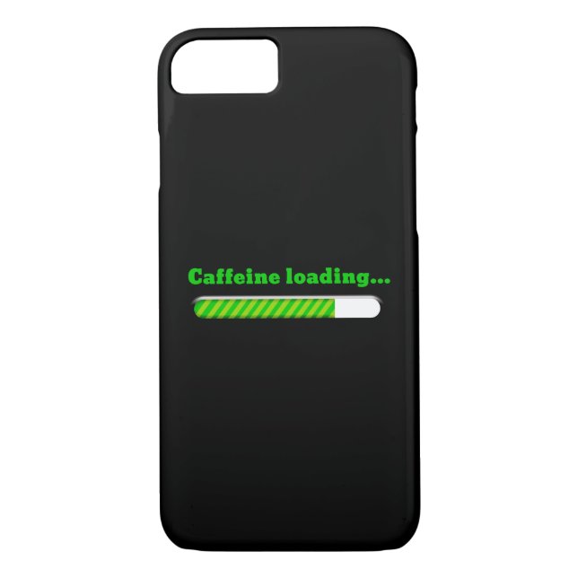 Funda De Case-Mate Para iPhone Carga de cafeína (Reverso)