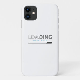 Funda Para iPhone 11 Cargando Mi Paciencia - Progreso Minimalista Diver
