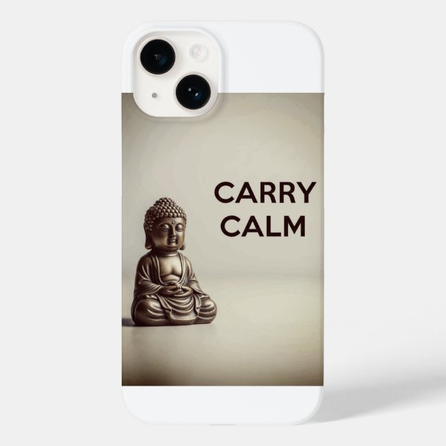 Funda De Case-Mate Para iPhone Cargar estuche de teléfono de Buddha (Reverso )