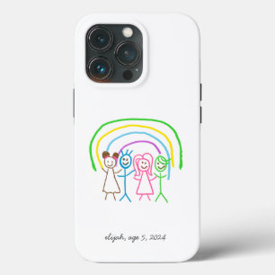 Funda Para iPhone 13 Pro Cargar los dibujos de los niños convierte los dibu