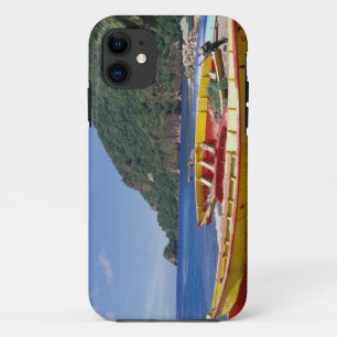 Funda Para iPhone 11 Caribe, BWI, Santa Lucía, Barcos de vela, Soufrier