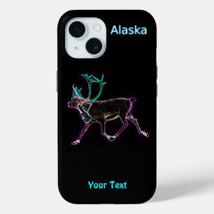 Funda Para iPhone 15 Caribú eléctrico - Alaska
