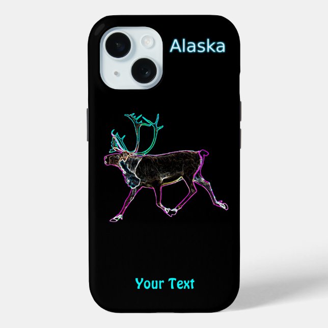 Funda De Case-Mate Para iPhone Caribú eléctrico - Alaska (Reverso )