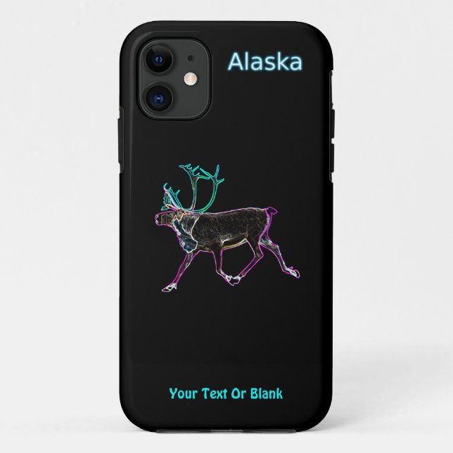 Funda De Case-Mate Para iPhone Caribú eléctrico - Alaska (Reverso)