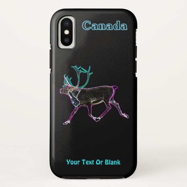 Funda De Case-Mate Para iPhone Caribú eléctrico - Canadá (Reverso)