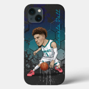 Funda Para iPhone 13 Caricatura de la pelota de Lamelo