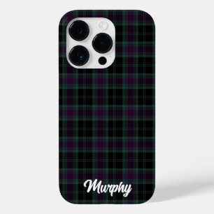 Funda Para iPhone 14 Pro De Case-Mate Carlow Tartán Personalizado del Condado de Irlanda