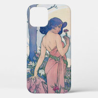 Carnación (Cuatro Flores), Alphonse Mucha