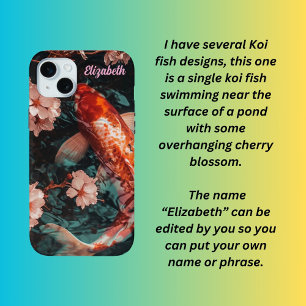 Funda Para iPhone 15 Mini Carne de Koi