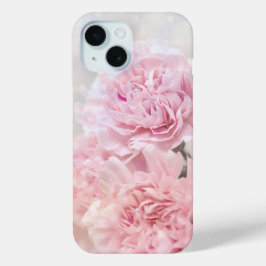 Funda Para iPhone 15 Cárnicas rosadas románticas