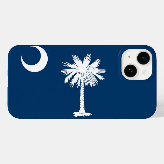 Funda De Case-Mate Para iPhone Carolina del Sur (Reverso  (Horizontal))