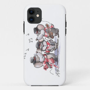 11 Caroling Con Funda Mic, Mac & Moe para iPhone 5/5S
