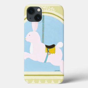 Funda Para iPhone 13 Carousel Rabbit by June Erica Vess