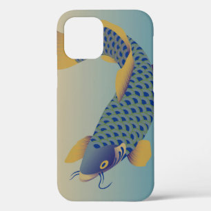 Funda Para iPhone 12 Carpa, diseño japonés