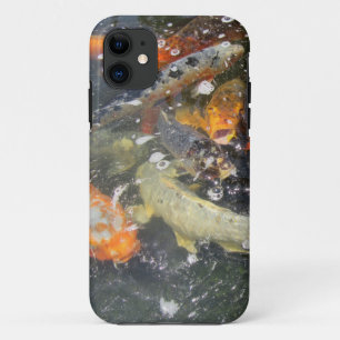 Funda Para iPhone 11 Carpa japonesa Koi Pescado Nadando