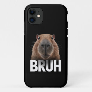 Funda Para iPhone 11 Carpincho Divertido Bruh 