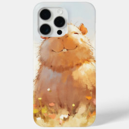 Funda Para iPhone 15 Pro Max Carpincho Relajado Suave