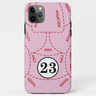 Funda Para iPhone 11 Pro Max Carreras clásica de resistencia a los cerdos