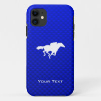 Carreras del caballo azul