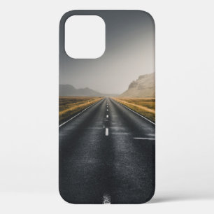 FUNDA PARA iPhone 12 CARRETERA DE FERROCARRIL CONCRETO
