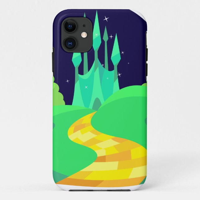 Funda De Case-Mate Para iPhone carretera de ladrillo amarillo (Reverso)
