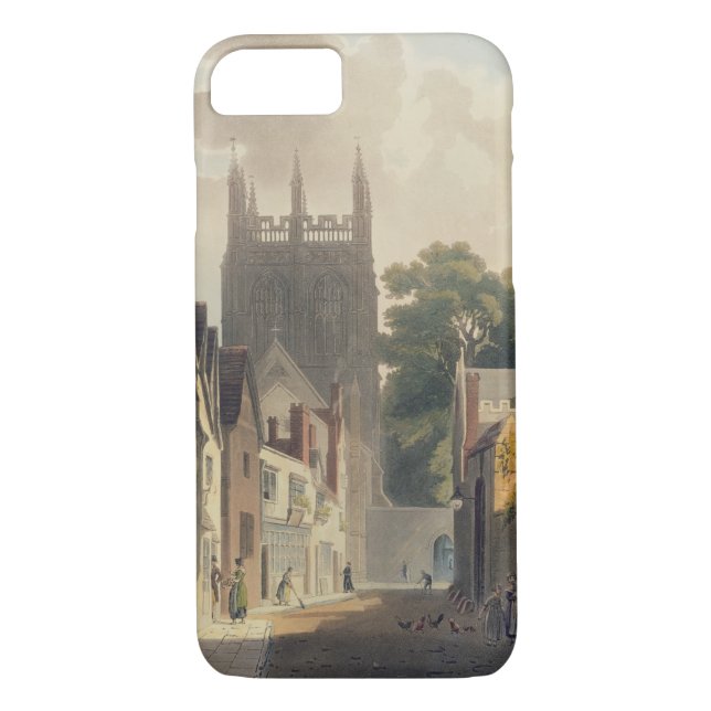 Funda De Case-Mate Para iPhone Carril de la urraca, Oxford, ilustracion del (Reverso)