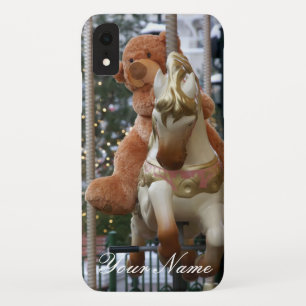 Funda Para iPhone XR Carrusel con Teddy Bear