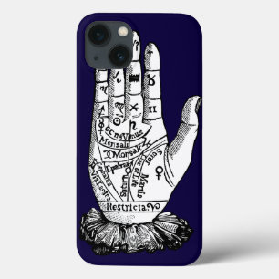Funda Para iPhone 13 Carta de la quiromancía, 1885