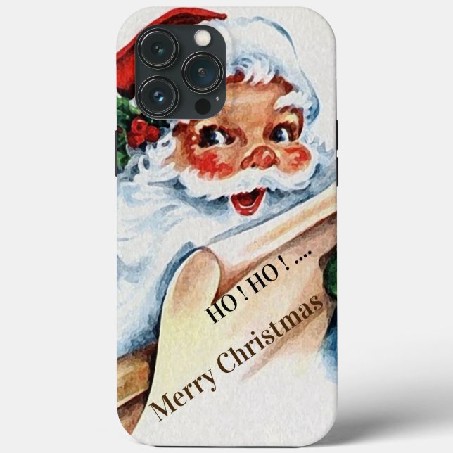 Funda De Case-Mate Para iPhone Carta de Santa Claus (Reverso )
