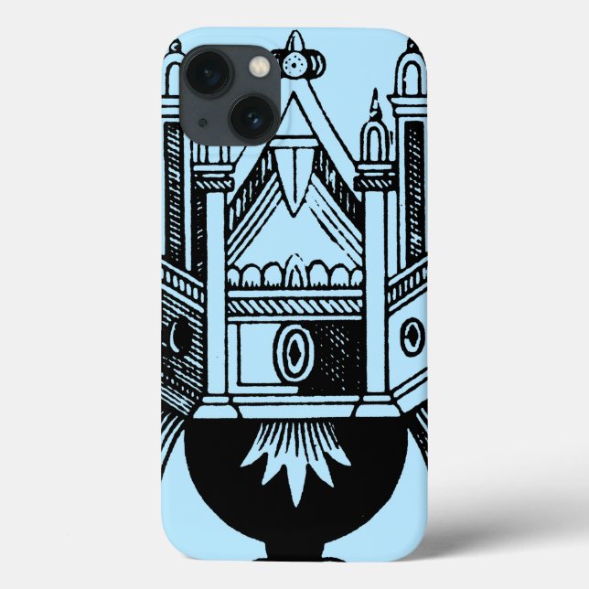 Funda De Case-Mate Para iPhone Carta de tarot: El as de tazas (Reverso)