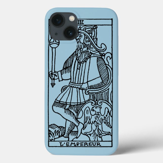 Funda De Case-Mate Para iPhone Carta de tarot: El emperador (Reverso)